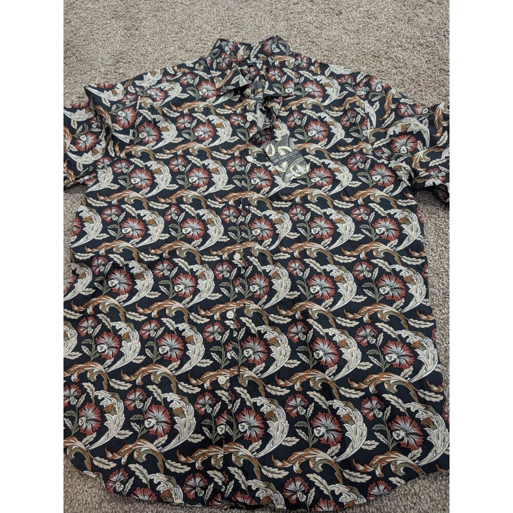 Murano Men's San Francisco Collection Size XL SS Casual Button Down Slim Fit NWT